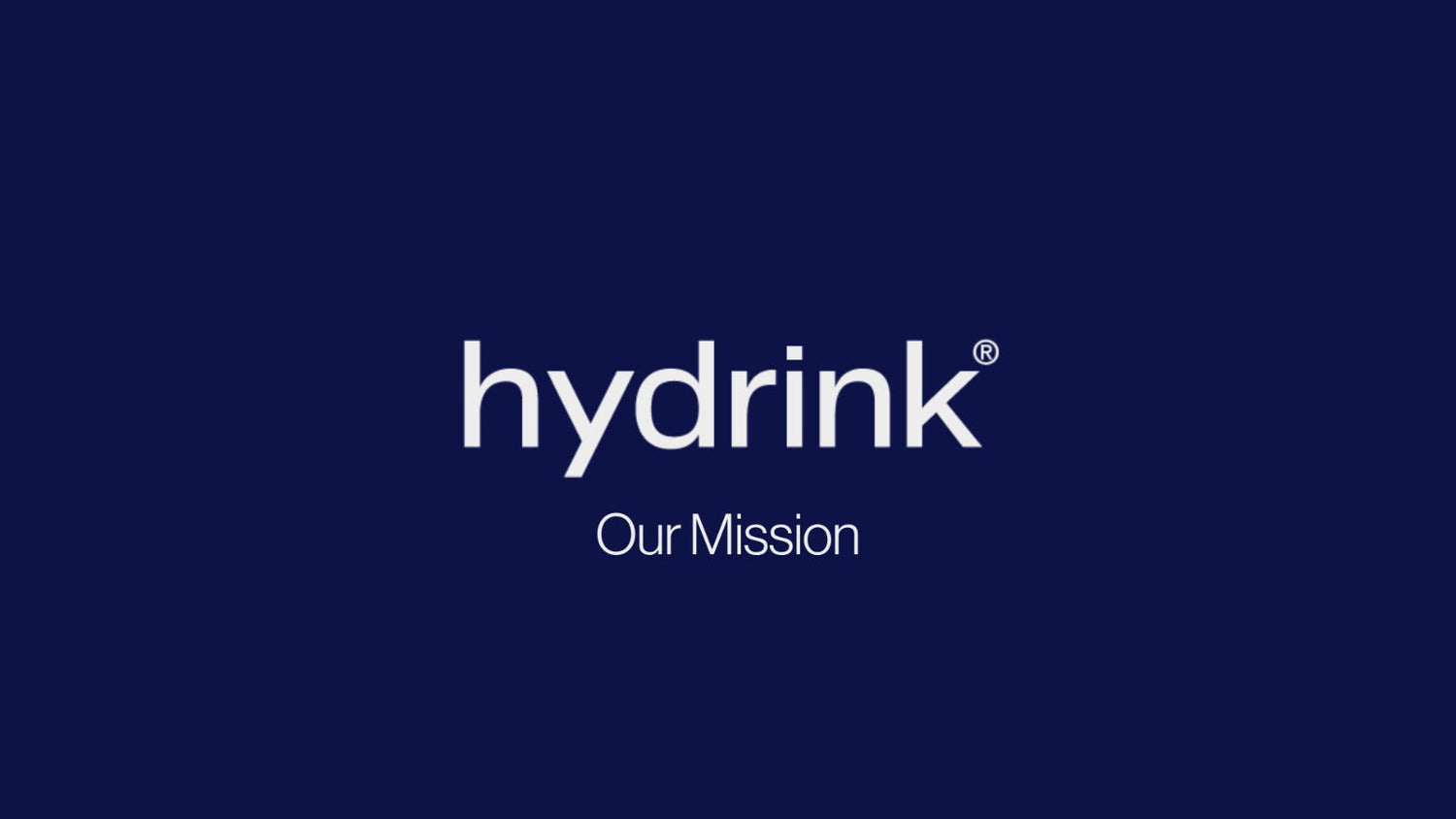 The Hydrink Mission